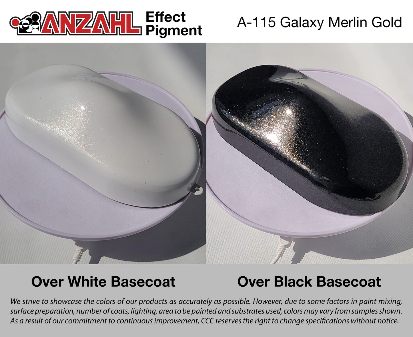 Anzahl Effect Pigment