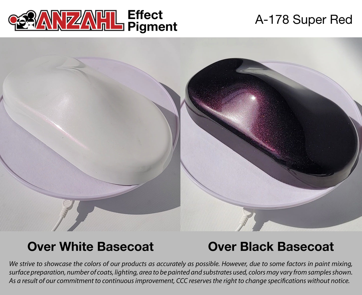Anzahl Effect Pigment