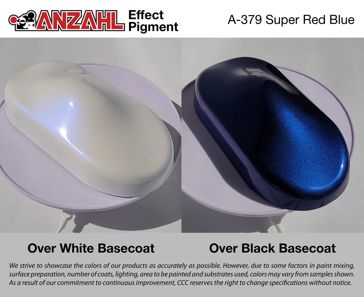 Anzahl Effect Pigment
