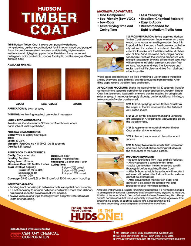 Hudson Timbercoat
