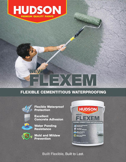 Hudson Flexem Cementitious Waterproofing